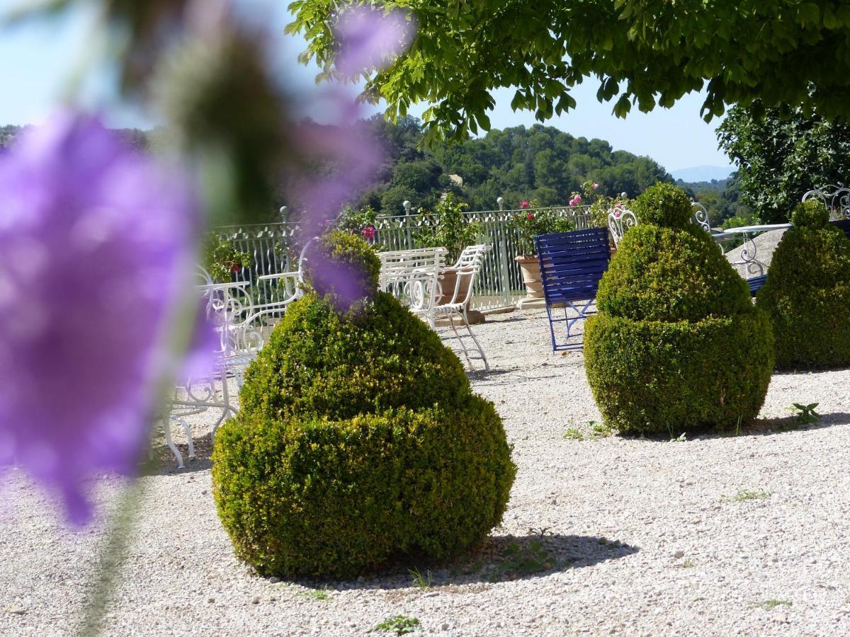 Chateau Du Grand Jardin Valensole Exterior foto